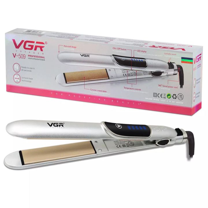 VGR V-509 Hair Straightener For Women