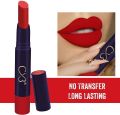 CVB 04 Brave red Lip Lock No Transfer Matte Lipstick, Waterproof and Full-Pigmented, Transfer-Proof Smudge-Proof Lip Colour. 