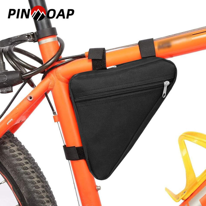 Triangular Handle Pouch Mountain Bike Triangular Bag Bicycle Front Frame Handle Handbag Phone ...