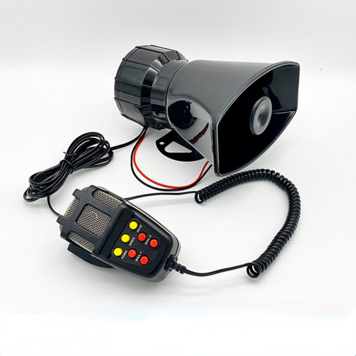 120DB%207-tone%20Alarm%20Horn%2012V/24V%20Car%20Motorcycle%20Boat%20Truck%20Powerful%20Car%20Mounted%20Alarm%20Horn%20Police%20Siren%20Tweeter%20Horn%20Melody%20-%20Image%202
