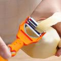 Cocororo Peeler Fruit And Vegetable Peeler Multifuncional Doble Strips For Potato Orange With Juicer And Potato Zest Peeler. 