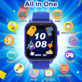 2026 New Children Smart Watch Alarm Clock LED Flashlight Waterproof Kids Watches Camera Take Photo Puzzle Games Smartwatch Girls.