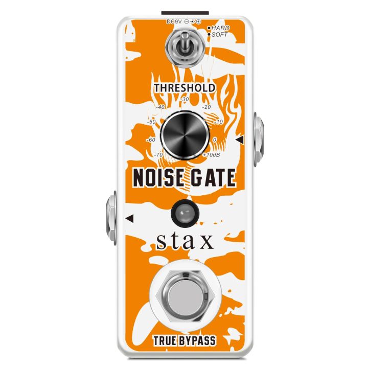 Stax Guitar Pedal Noise Gate Effect Effector Noise Reduction For Bass Pedalboard Rowin Sub-Brand LEF-319