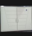 Front storage box cabinet for bathroom accessories storage Double door plastic box. 