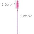 100PCS Eyelash Mascara Brushes Disposable Lash Crystal Eyelash Brush Makeup Kits for Eyelash Extensions and Eyebrow Brush. 