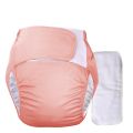 AIO Reusable Adult Diaper Set Large Size Washable Cotton Diaper for Patients Elderly Men and Women Incontinence Pants. 