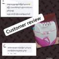 KEMEI brand hair epilator အမွှေးနှုတ်စက် *with lithium battery or usb charge (recommends for armpit,bikini line, hands, legs for both men & women) *. 