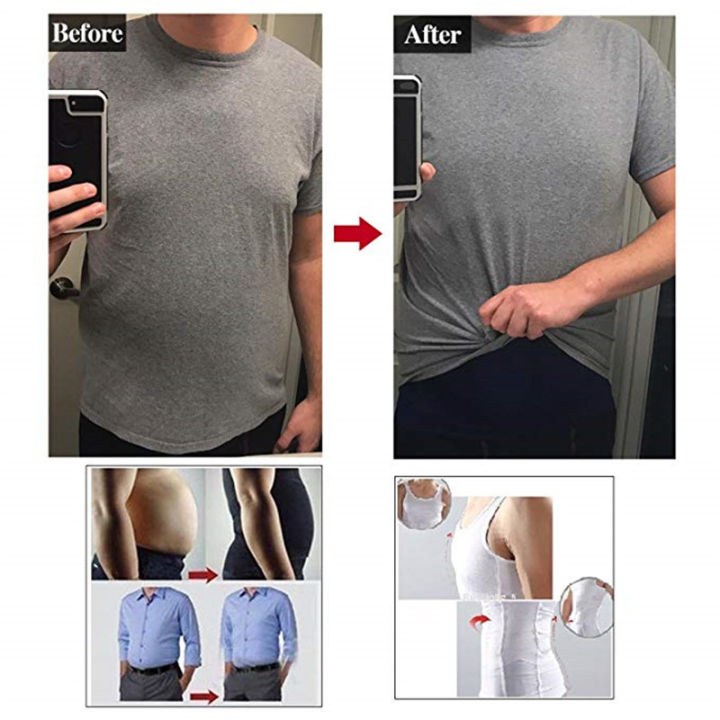 Mens%20Slimming%20Body%20Shaper%20Shapewear%20Abdomen%20Compression%20Shirt%20to%20Hide%20Gynecomastia%20Moobs%20Workout%20Tank%20Tops%20Undershirts%20-%20Image%205