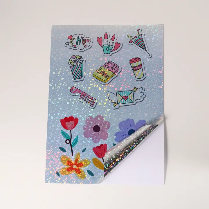 Holographic%20Printable%20Sticker%20Paper%20for%20Inkjet%2010%20Pcs%20%20Vinyl%20Sticker%20Printable%20Paper,%20Waterproof%20Glossy%20Sticker%20Dries%20Quickly%20A4%20-%20Image%205