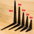 L-Shaped Triangular Shelf Bracket Heavy Duty Wall Mounted Joint Angle Brackets For Floating Shelves Furniture Hardware Tools.