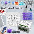 Smart WiFi/Zigbee 3.0 Switch 16A 20A Module Relay Breaker 2-way Control Work with Tuya Smart Life APP Alexa Home Assistant. 
