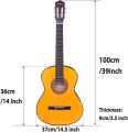 The Olive Tree 39 inch Classical Guitar. 