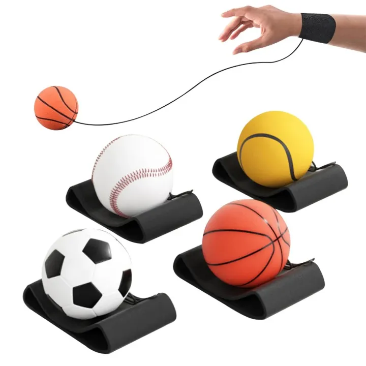 Duvcoywae Bounce Back Ball, Elastischer Schnurball  Produktbild-Vorschau 6