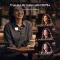 TELESIN Quick Release Fill Light Mini Waterproof Selfie Light For DJI OSMO Action 2 3 4 5pro Mini Selfie Light For Action Camera. 