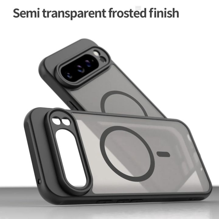 Fashion%20Matte%20Frosted%20Magnetic%20Phone%20Case%20for%20Google%20Pixel%2010%209%20Pro%20XL%208%207%20A%20Pro%20Magnetic%20Charging%20Portable%20Wristband%20Back%20Cover%20-%20Image%205