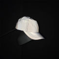 Unisex Silver Luminous Personality Baseball Caps Spring Autumn Outdoor Adjustable Casual Hats Sunscreen Hat.