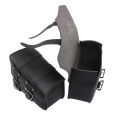 1 Pair Universal Motorcycle PU Leather Saddlebags Side Tool Pouch Bag Luggage Saddle Bag For Harley Sportster XL 883 1200 48 72. 