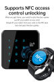 Lige BW0382 new 2023 version, NFC, Bluetooth call, HD large screen, health monitoring, answer call, dail call smartwatche for men.