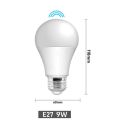 Microwave Radar Motion Sensor Light Bulb E27 18W 15W 12W 9W LED Lamp Auto Smart Infrared Bulb Energy Saving Bombillas Home Porch. 