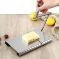 Stainless Steel Cheese Slicer with Scale, Cheese, Cheese, Sausage, Ham Slicer, Butter Cutting and Divider. 