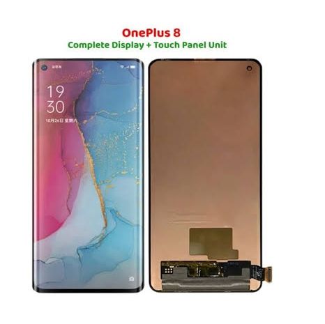 OnePlus 8 AMOLED LCD Touch Screen Digitizer Assembly 6.78 Inch Display Replacement