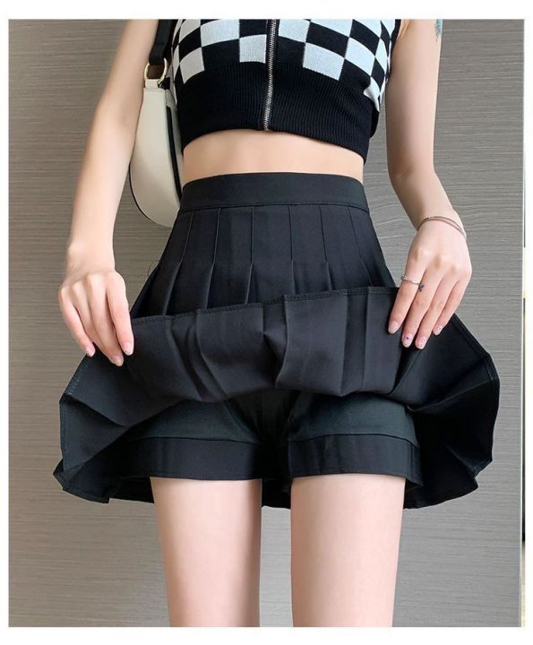 New%20Pleated%20Skirt%20for%202025%20Womens%20Mini%20Skirts%20Japanese%20School%20High%20Waist%20Kawaii%20Cute%20Grey%20Plaid%20Skirt%20Uniform%20Harajuku%20Jupe%20-%20Image%207