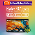 Haier 43 Inch FHD Bezel Less Google TV (H43K85FFX) With Free Delivery.