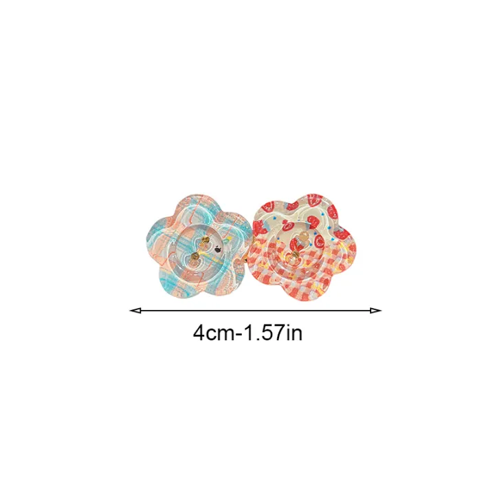 4pcs%20cute%20jelly%20color-block%20flower%20hair%20clip%20sweet%20girl%20candy%20duck%20mouth%20clip%20ins%20edge%20clip%20small%20fresh%20hairpin%20-%20Image%206