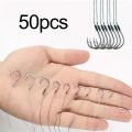 Ackibbik 50pcs Small Size Fishing Hooks With PE Line 3#-12# Pre Tied Fishing Hooks String Hook Sub-line Hook for Carp Fishing.
