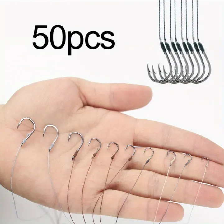 Ackibbik%2050pcs%20Small%20Size%20Fishing%20Hooks%20With%20PE%20Line%203#-12#%20Pre%20Tied%20Fishing%20Hooks%20String%20Hook%20Sub-line%20Hook%20for%20Carp%20Fishing%20-%20Image%204