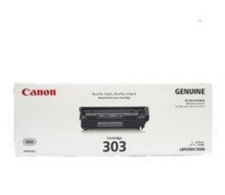 Canon 303 BLACK LASER TONER CARTRIDGE