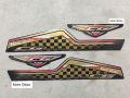 2024 Model Tanki Tapa Stickers Honda CG-125 Special Edition (Complete Set) -Black. 
