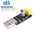 USB to ESP8266 WIFI module ESP-01  ESP-01S adapter board computer phone WIFI wireless communication microcontroller development. 