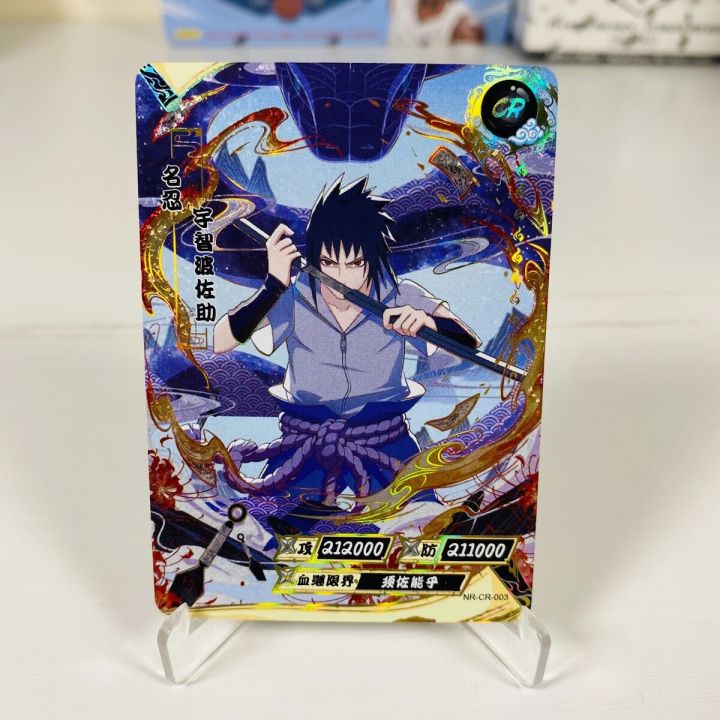 KAYOU Original Naruto Cards Box Anime Figure Card Booster Pack Sasuke Collection Hobby Flash Card Toy Birthday xmas Gift Kids