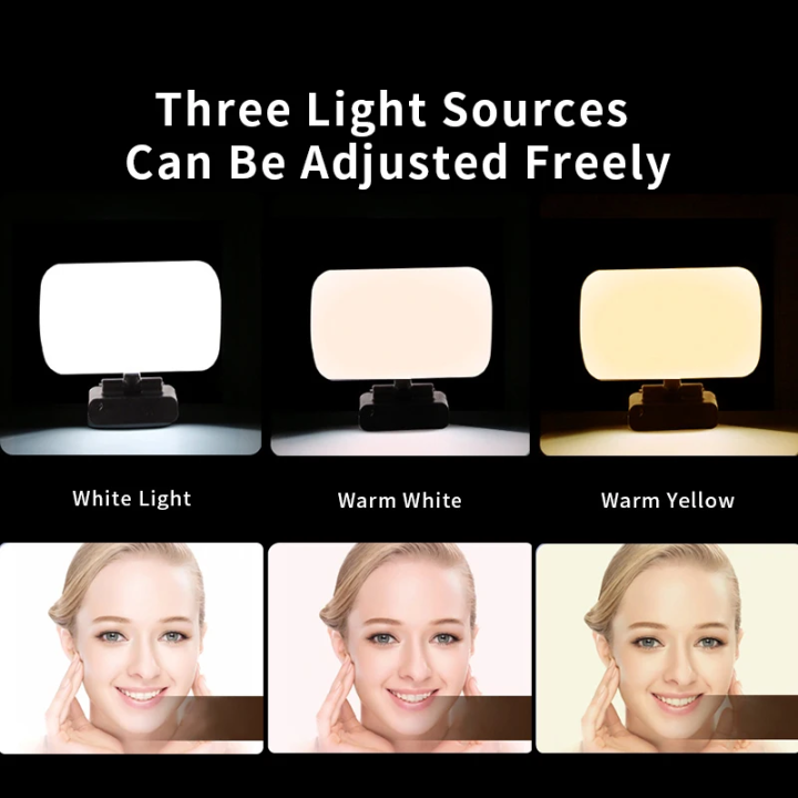 Mini%20Video%20Light%20Conference%20Live%20Streaming%20Kit%20Webcam%20Vlog%20Photography%20Fill%20Lamp%20Selfie%20Adjustable%20Portable%20Camera%20LED%20Luz%20-%20Image%204