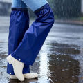 1 Pair Packable Rain Pants – Waterproof Outdoor Leg Cover Lightweight for Hiking Camping Travel Unisex.