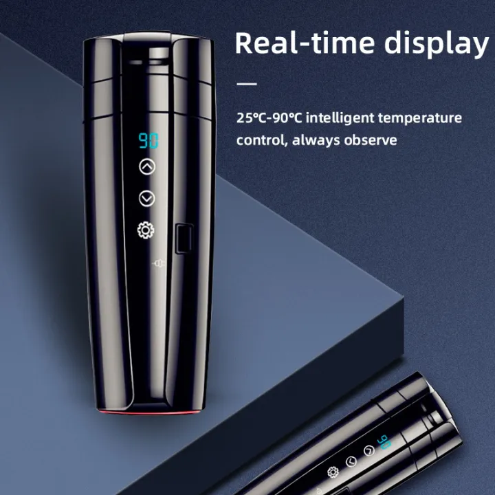 12V%2024V%20Car%20Heating%20Cup%20Electric%20Kettle%20Stainless%20Steel%20Smart%20Temperature%20Control%20Touch%20LCD%20Display%20Travel%20Coffee%20Mug%20Warmer%20-%20Image%204