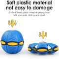 Frispee Ball UFO Magic Ball | Portable Glowing Flying Toys Creative Fly Saucer Stomp Magic Balls | Decompression Flying Flat Throw Disc Balls Toy for Childrens Outdoor Sports Kids Gift. 