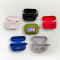 A9 Pro Earbuds Protective Silicone Case 360° Shockproof Skin with Keychain for Touchscreen Airpods Multicolor Options. 