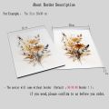 Scandinavian Minimalist Aesthetic Wall Art Neutral Watercolor Wildflowers Plants HD Poster Prints Home Bedroom Living Room Decor. 