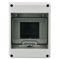 IP65 Weatherproof  5 Way Garage Caravan Campervan Consumer Unit Enclosure 25A 30mA RCD MCB Fuse Box. 