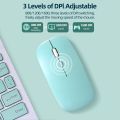 Wireless Bluetooth-compatible Mouse Portable Ergonomic Computer Mice For Laptop iPad Tablet PC Mobile Phone Office Gaming Mouse.