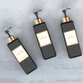 Plastic Pump Refillable Bottles for Shampoo Conditioner Body Wash Bathroom Shower Dispenser 500ML/16.9oz Empty Refill Container. 