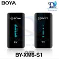 Boya BY-XM6-S1 2.4GHz Ultra-compact Wireless Microphone System. 