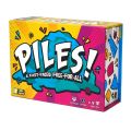 Piles Cards Games Family Games - for Kids 8 and Up Games for Adults - Family Game Night - Travel Games - Memory Games - 10 Mins. 