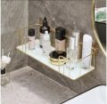 Washroom storage and cosmetics storage tray. 