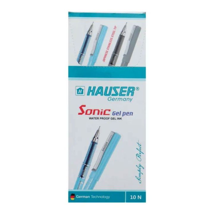 Hauser%20Sonic%20Gel%20Pen%2010%20Pcs%20(1%20Packet)%20-%20Image%203