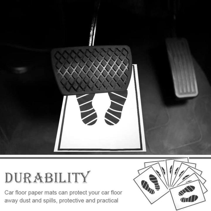 100/50/25Pcs%20Disposable%20Car%20Foot%20Mats%20Waterproof%20Anti%20Slip%20Paper%20Floor%20Mats%20for%20Auto%20Vehicle%20Interior%20Protection%20Accessories%20-%20Image%203