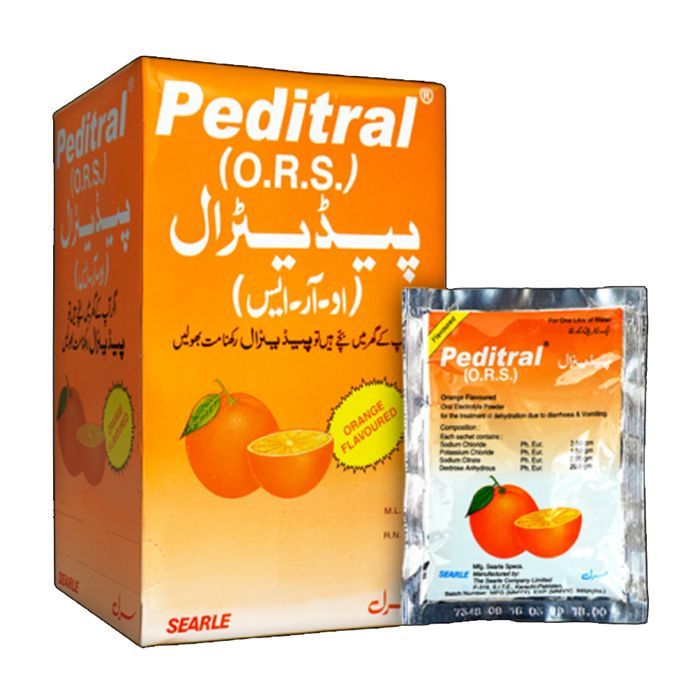 Peditral ORS Orange Flavor Sachet