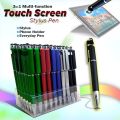 3 in One Stylus Pen with Mobile Holder/Stylus/Ball Pen for all Types of Smart Phone and Tablet. 